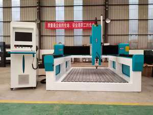 EPS 4 Axis CNC 5 Axis 3D Máquina de escultura de espuma Enrutador fácil de operar Industria de publicidad Control DSP de un solo husillo Nuevo - Product Image 5