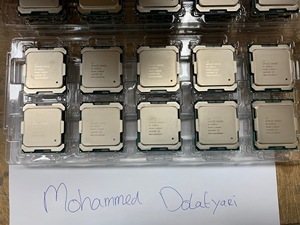 100% ประมวลผลต้นฉบับ Xeon E5-2699 V4 2.20GHz SR2JS CM8066002022506 55 MB แคชเซิร์ฟเวอร์ CPU E5- 2699v4สำหรับ Intel - Product Image 6