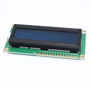 Vendite dirette in fabbrica 1602A 5V blu verde schermo LCD modulo LCD1602A Display