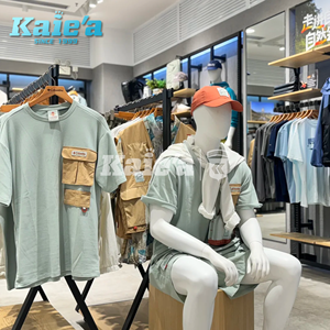 Bán lẻ người đàn ông của cửa hàng quần áo tường Kệ vải treo giá kệ trưng bày cửa hàng trưng bày kệ cho tập thể dục trang phục - Product Image 4