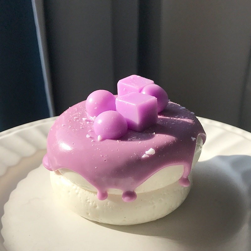 Soufflé à la purée de taro