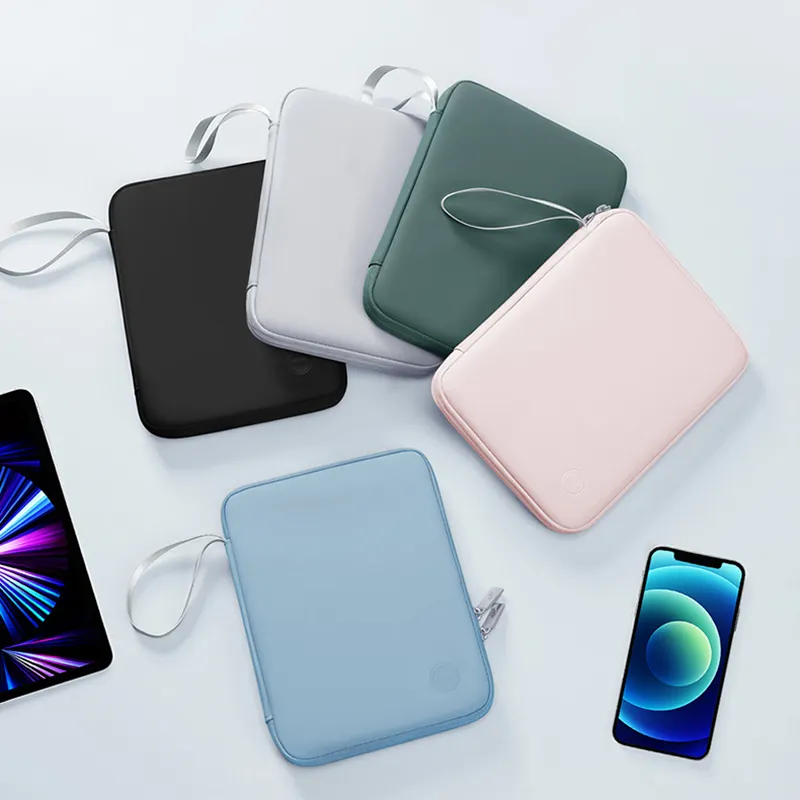 Bubm 7.9 10.9 12.9 du lịch tùy chỉnh PU da cá nhân Dễ thương Máy Tính Xách Tay PC Máy tính bảng iPad Pro tay áo Pouch Túi Túi cho iPad