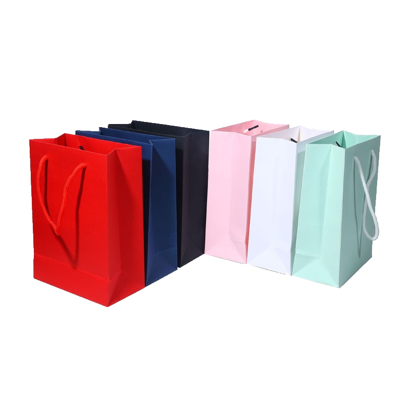 Bolso de mano de colores mezclados