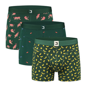 Nhà Máy Cung Cấp Boxer Quần Short Nén Người Đàn Ông Đồ Lót Thoáng Khí Boxer Tóm Tắt Quần Short Sexy Tùy Chỉnh In Mens Boxer Tóm Tắt - Product Image 1