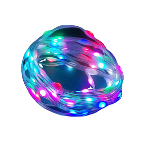 Al Aire Libre impermeable SK6812 <span class=keywords><strong>LED</strong></span> ventana cortina cadena iluminación IP65 calificación para Navidad decorativo Camping - Product Image 1