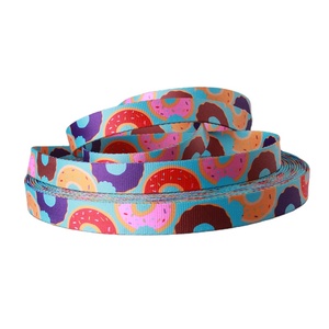 Gacent Webbing Manufacturer Cheap Price <strong>Custom</strong> Print LOGO Recycled PP Polyester Nylon Webbing Strap for Pet Leash &amp; Lanyard - Product Image 3