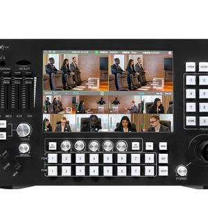 Mezclador de vídeo en vivo, conmutador de transmisión en vivo, 8 canales, IP, transmisión de vídeo, hdmi, entrada de vídeo, transmisión de Cámara de control de audio - Product Image 1