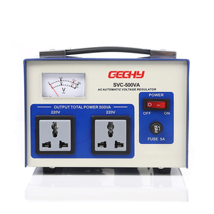 SVC 0.5KVA 220Vサーボモーター制御自動電圧レギュレーター500VA単相高精度ACレギュレーター - Product Image 1