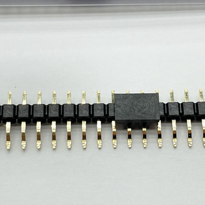 Hot-sale 2.54mm Pitch Pin <strong>Header</strong> H2.5mm Single Row 1x40Pin SMD SMT Right Angle Type Tube Packing Pin <strong>Header</strong> for PCB Connector
