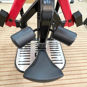 Profesyonel en iyi çok fonksiyonlu spor ekipmanları tam Set ürün Lat Pulldown makinesi plaka yüklü makineleri spor salonu için - Product Image 5