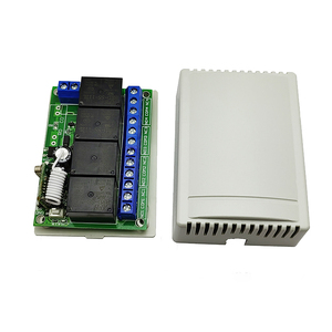 Telecomando Rf a lungo raggio 433Mhz relè pompa acqua interruttore di controllo remoto ricevitore Wireless a 4 canali in tempo reale - Product Image 2