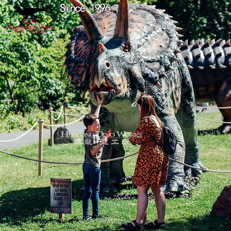 Vervaardigen Dinosaurus Levensgrote Realistische Dinosaurus Dino Themapark Animatronic Model Dinosaurus