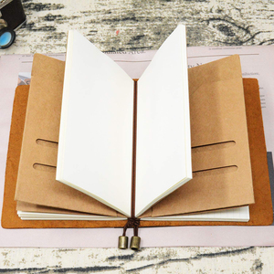 Kinh Doanh Văn Phòng Cá Nhân Dập Nổi Da Kraft Paperblank Tạp Chí Máy Tính Xách Tay - Product Image 6