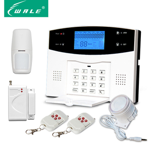 LCD显示无线报警面板GSM PSTN双网报警系统 - Product Image 1