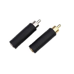 <strong>RCA</strong> Male Plug to 6.35mm Female Jack Audio Adapter Cable Converter Connector for Microphone PC MP3 Players - Product Image 1