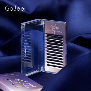 Unimore özel Logo YY 3DW 4DW 5DW 6DW kendini Fanning el yapımı kabarık fanlar düğüm ücretsiz önceden yapılmış kirpik/kolay Fan kirpik uzantıları - Product Image 1