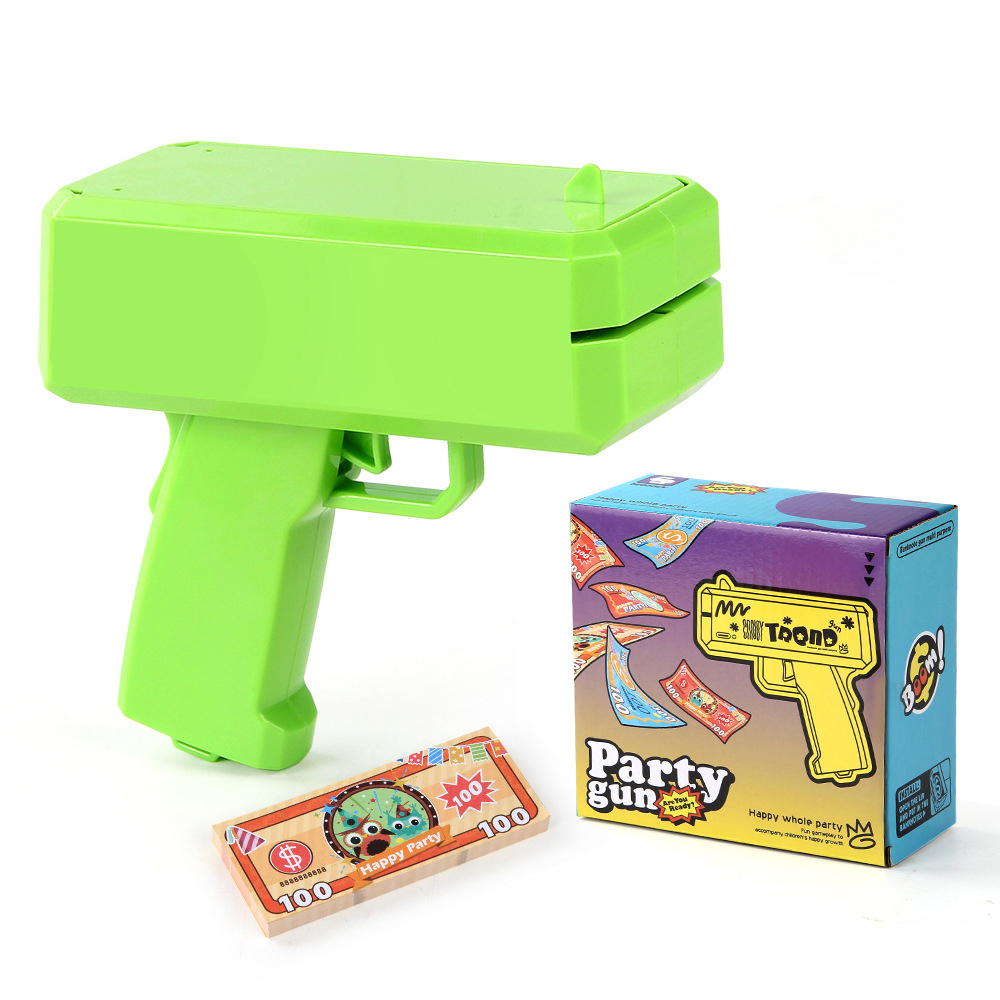 Verde (Pistola de dinero * 1 unidad + Dinero * 100 unidades)
