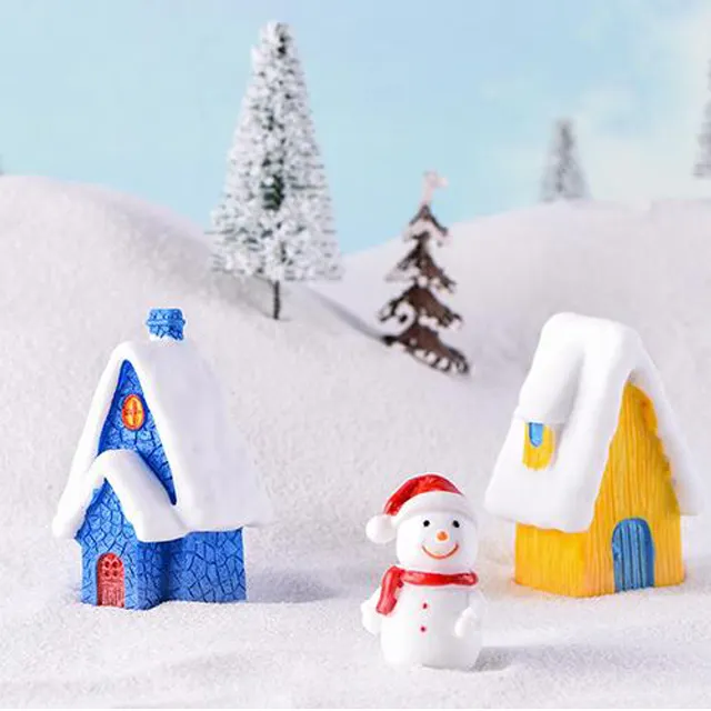 Commercio all'ingrosso 2020 nuovo prodotto fatto a mano Del Ringraziamento Autunno Home Decor statuette in resina carino pupazzo di neve