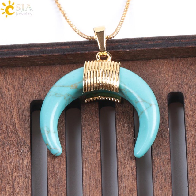F063-Green-Turquoise + Chaîne