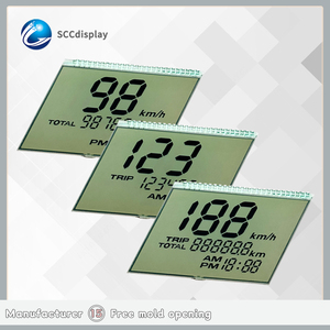 SJXDGW007 schermo a codice di segmento quadrilatero di qualità di fabbrica 5.0V moduli Display griy per cruscotto moduli LCD di alta qualità - Product Image 2