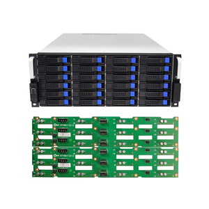 4U 24ベイズストレージサーバーケース19インチRackmountシャーシファンGPUケースRV4 4UサーバーコンピュータケースPCパワー - Product Image 6