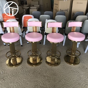 Thời trang PU da sang trọng kim loại khung vui PU da barchair Chiều cao standsilla <span class=keywords><strong>Bar</strong></span> Phân KICHEN <span class=keywords><strong>Bar</strong></span> ghế - Product Image 3