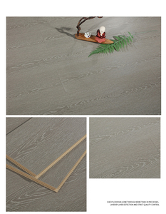 8mm-12mm <span class=keywords><strong>Click</strong></span> Laminate sàn gỗ chống thấm chống trượt dễ dàng cài đặt Walnut màu Laminate sàn - Product Image 4