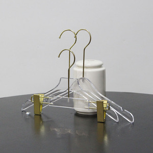 Customizable Transparente Metal Hanger Organizador Roupas Cor Clara com Clip Design Parede Pendurado Brasão Bag Padrão Closet Espaço