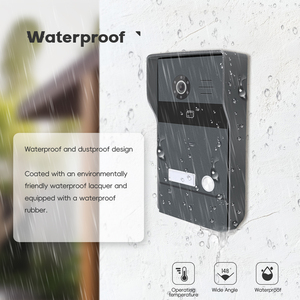 10-Zoll-Video-Türsprechanlage Intercom Home Security Protection Zugangs kontrolle mit Kamera und Video phone Doors Intercom-Produkt - Product Image 2