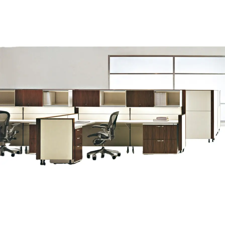 Escritorio de oficina y sillas de oficina, nuevo diseño, Mesa Ejecutiva