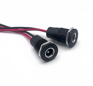 DC電源ケーブルコネクタ電子ネジ式パネルマウントDCパワージャック - Product Image 3