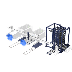 Kunden spezifische automatische Produktions linie Portal Palet tierer automatische Lager regale automatisches Be-und Entlade <span class=keywords><strong>system</strong></span>