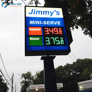 ディーゼルライトボックス付き7セグメント看板ガソリンスタンドガソリン価格LED看板 - Product Image 2