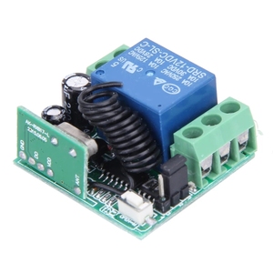 Universal Wireless <strong>Remote</strong> <strong>Control</strong> Switch DC 12V 10A 433MHz Telecomando Transmitter with Receiver for Anti-theft Alarm System