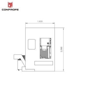 Conprofe SPV200 5 CNC eksenli freze makinesi 5 eksenli bağlantı ultrasonik işleme merkezi - Product Image 2