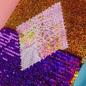 Taccuino personalizzato con paillettes per ragazze con copertina in paillettes glitter con fantasia - Product Image 3