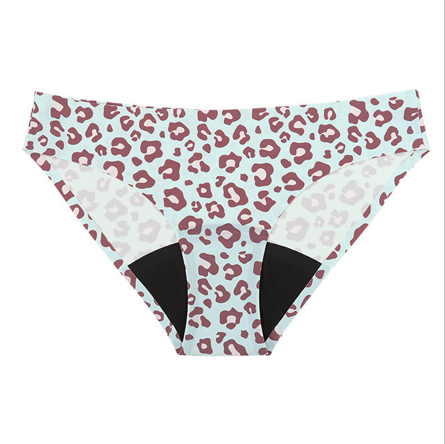 Estampado leopardo azul