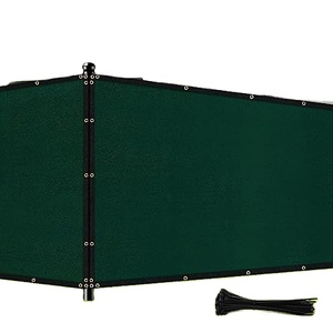 Pantalla de valla de privacidad Hdpe de alta densidad de 6 'x 50', red de protección contra el viento, red cortavientos para balcón - Product Image 1