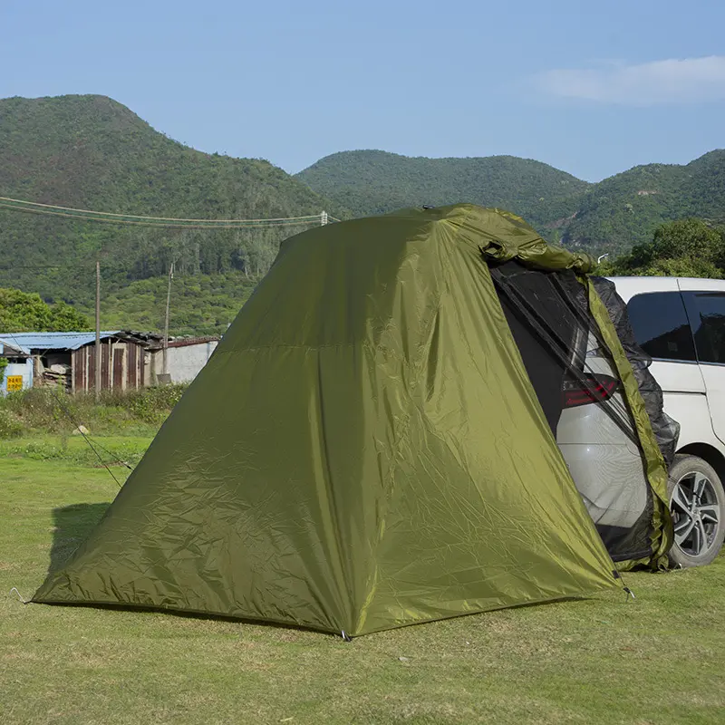 Tenda Belakang Mobil Suv Lipat, Tenda Perjalanan Keluarga Dapat Dilipat, Tenda Kemah Luar Ruangan, Tenda Belakang Mobil Suv Lipat Tahan Air Kustom