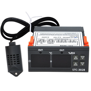 AC110V 220V DC12V 24V цифровой регулятор влажности температуры STC-3028 регулятор температуры и влажности - Product Image 5