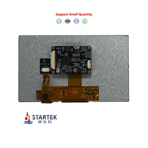 7-Zoll-TFT-LCD-Anzeigemodul mit 12H-Winkel UART HMI-Schnitts telle 800x480 Auflösung Modellnummer Panel Zusammensetzung - Product Image 5