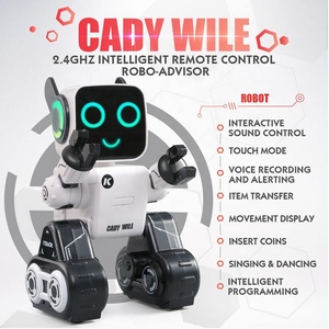 Intelligenter RC Roboter-Fernsteuerung Mini intelligente Programmierung pädagogische elektrische Roboter Funksteuerung Spielzeug für Kinder Geschenke