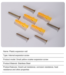 Nhựa Bolt nhựa cắm mở rộng ống nhựa mở rộng Nail Carbon vật liệu thép tường Neo - Product Image 6