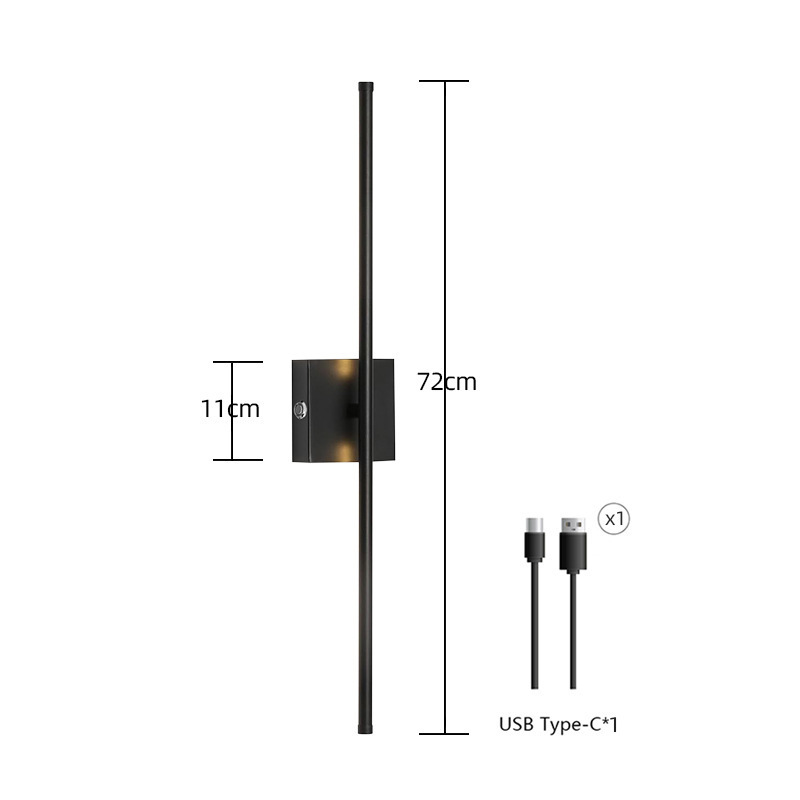 Negro - 72CM - CUADRADO