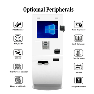 Tiền giấy tiền gửi máy tự phục vụ kiosk thanh toán tiền giấy tiền gửi <span class=keywords><strong>ATM</strong></span> - Product Image 4