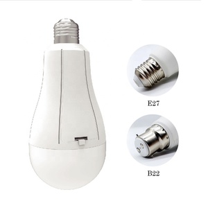 E27 ชาร์จหลอดไฟ emerg หลอดไฟ LED แบบพกพา 20W USB Type C หลอดไฟแบบชาร์จไฟได้พร้อมแบตเตอรี่ Li-ion แบบถอดได้ - Product Image 4
