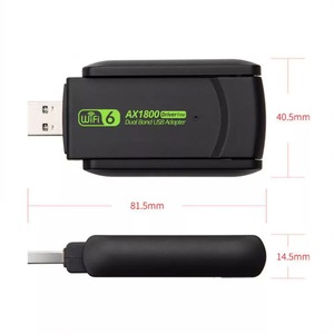RTL8832BU WiFi 6 USB 3.0适配器802.11ax 2.4G 5.8G 1800Mbps免费驱动程序加密狗，适用于Win10 11无线网卡接收器 - Product Image 5
