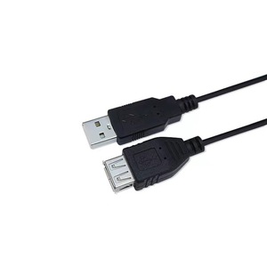 Focus สายเคเบิลเครื่องพิมพ์ USB สีดำความเร็วสูง2.0สายต่อสาย USB ตัวผู้เป็นตัวขยาย M F สายเคเบิลข้อมูลความเร็วสูง - Product Image 3