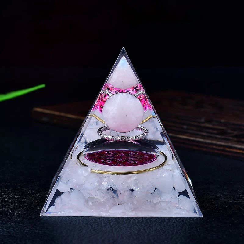 T4 - Rose quartz+Rose quartz ball
