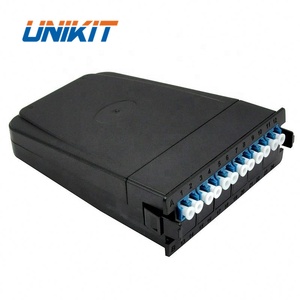 LC-Módulo de Cassette MPO OM3 OM4 LGX MTP, fibra MPO 12 24, Cassette para Panel de parche de fibra óptica MPO, venta al por mayor de fábrica - Product Image 2